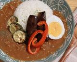 野菜はトースターで！夏野菜カレー作り方12写真