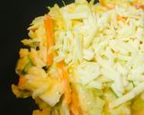 米粉のお好み焼き／チーかけ洋風野菜玉作り方2写真