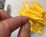金時草とコリンキーのサラダ作り方8写真