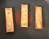 うどんトッピングにカニカマで焼き蟹風！作り方1写真