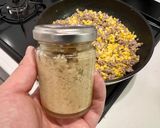 生姜が香る✨味噌バタコーンのそぼろ丼作り方5写真