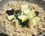 絶品簡単！茄子のとろ旨ミートソースパスタ🍝作り方7写真