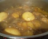 ◆冬ほっこり♡カレー風味の鶏じゃが煮◆作り方5写真
