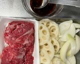 ご飯がすすむ♪牛肉とれんこんのピリ辛甘辛炒め作り方2写真