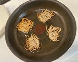 蕎麦のパリパリ揚げ作り方2写真