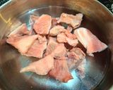 牛すじのみぞれ煮込み作り方1写真