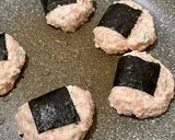 ふわふわ♡豆腐入り鶏つくねの磯辺焼き作り方5写真