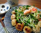 ＊胡瓜とカイワレとカニカマの満腹サラダ＊作り方4写真