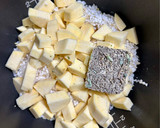 さつまいもともずくスープの炊き込みご飯作り方3写真