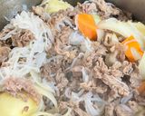 学校給食風👨🍳とろットロっ🥩🥔肉じゃが🍲作り方4写真