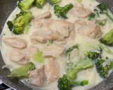 鶏肉とブロッコリーのチーズクリーム煮作り方5写真