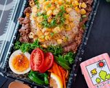 焼肉のタレで簡単ペッパーランチ風弁当作り方6写真