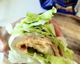 野菜たっぷり！ヘルシー♪逆サンドイッチ作り方5写真