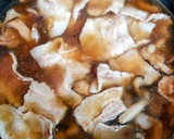 簡単ランチ！豚バラ肉きのこ小松菜つけ素麺作り方3写真