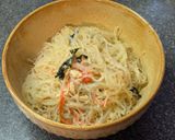わかめの食感が◎節約満足春雨サラダ作り方3写真
