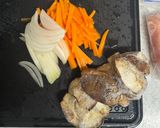 フライパン一つで胸肉の野菜餡かけ作り方2写真