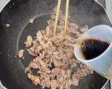 炒め野菜の豚肉ソース作り方5写真