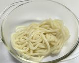 讃岐風！いりこ出汁のごぼうチップスうどん作り方2写真