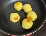 絶品スイーツ!さつまいも生地の揚げあんドーナツ作り方5写真