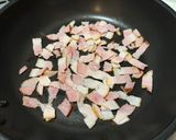 ライスペーパーで巻くレタスベーコンサラダ作り方2写真