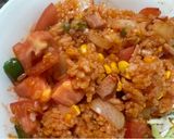 夏野菜チャーハン作り方6写真