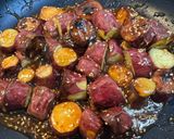 べっこう飴絡めて🍠はレンチンで本格大学芋作り方9写真