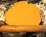水の代わりにチェダーチーズで作るうどん麺作り方12写真