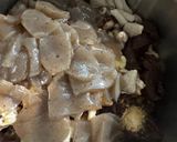 牛スジ　豚もつ　どて煮作り方3写真