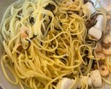 海鮮和風パスタ作り方5写真