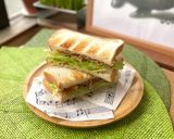 焼肉ダレで簡単味付けカフェ風ポークサンド作り方5写真