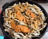 野菜とキノコが旨い！生鮭のちゃんちゃん焼き作り方9写真