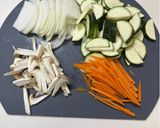 【簡単副菜】ズッキーニとツナのふわ玉炒め作り方1写真