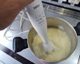 キュウリ入り豆乳ビシソワーズ作り方4写真