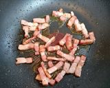 超簡単夕飯ワンパンでブロッコリーのクリームパスタ作り方2写真