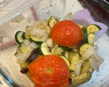 レンジで簡単⭐︎夏野菜の冷製ラタトュイユ作り方2写真