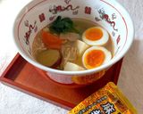 いつものラーメンにちょい足し🍜麻辣醤で痺れる辛さ作り方3写真