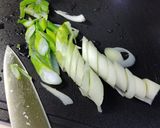 ツナとネギの塩こんぶヤキソバ作り方5写真