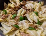 豚こまキャベツの回鍋肉風作り方4写真
