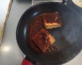 青菜と厚揚げ焼き作り方6写真