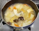 甘酒と塩麹でまろやか鶏と根菜の煮物作り方7写真