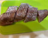 鯛1匹で昆布〆お刺身＆塩焼き煮付け鯛定食作り方9写真