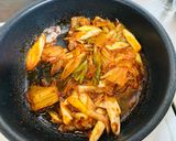 【ネギ＆キムチ焼きHP5MP1】作り方3写真