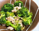 ブロッコリーと豚肉の塩炒め♡作り方7写真