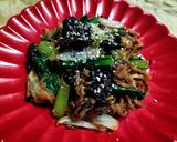 白菜救済🥬切干大根の中華炒め🧧戻し汁活用エコ副菜作り方4写真