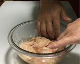 エスニック風味のタイ風ガーリック唐揚げ作り方3写真