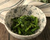 菜の花の味噌和え作り方2写真