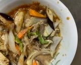 簡単中華風シーフード梅ガパオ味青椒肉絲風作り方15写真
