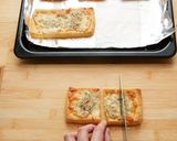 れんこんとじゃこの油揚げピザ作り方4写真