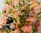 ウチのオクラハンバーグ作り方3写真