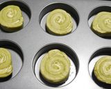 抹茶チョコの渦巻きマーブルパン作り方27写真